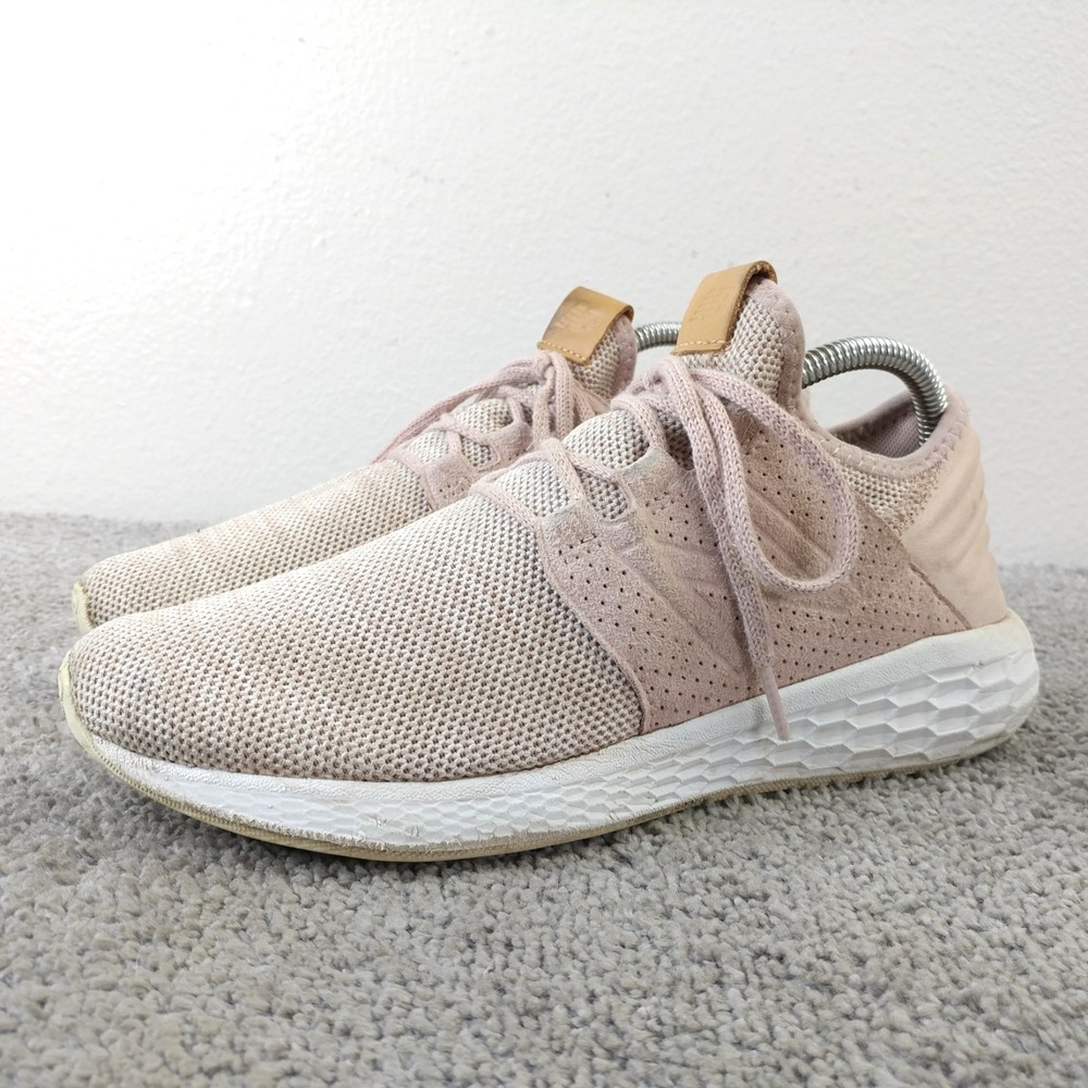New Balance Fresh Foam Cruz v2 Knit Womens Size 9 Running Shoes Pink WCRUZKC2